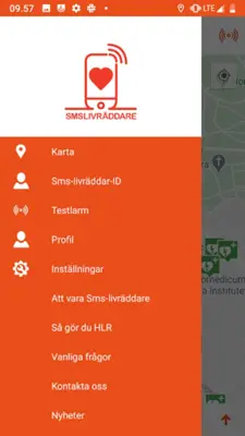 Sms-livräddare android App screenshot 6